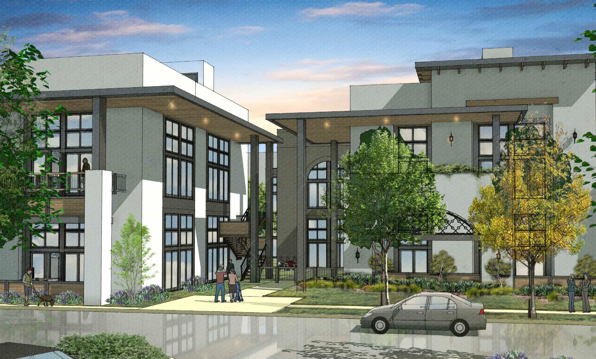 Santa Maria Town Center mixed-use Opportunity Zone development